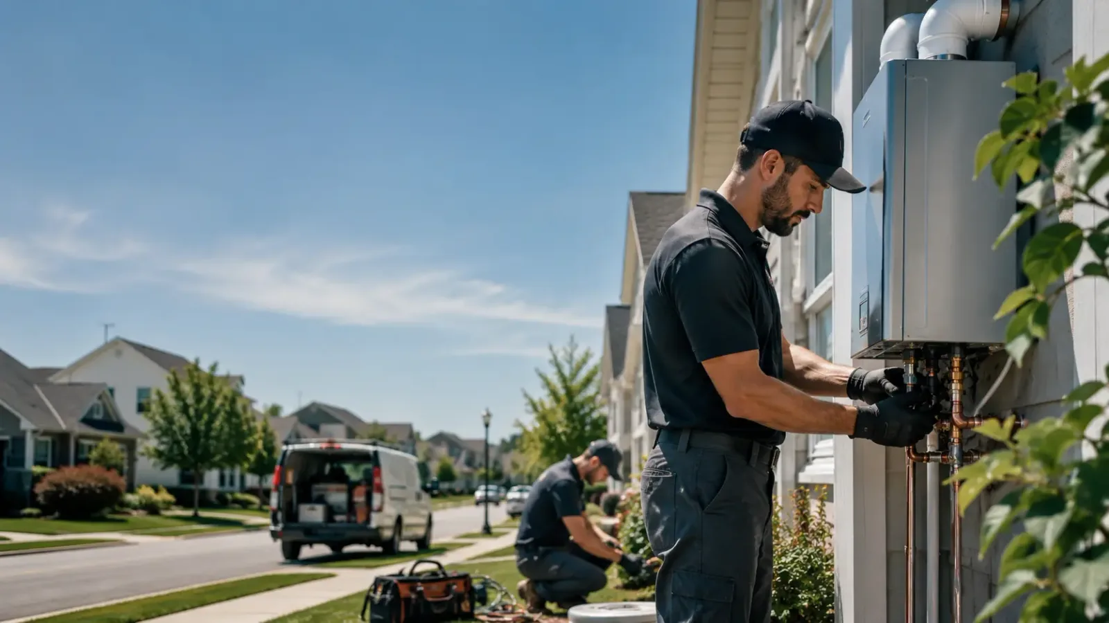 Tankless Water Heater Installation in Franklin, TX